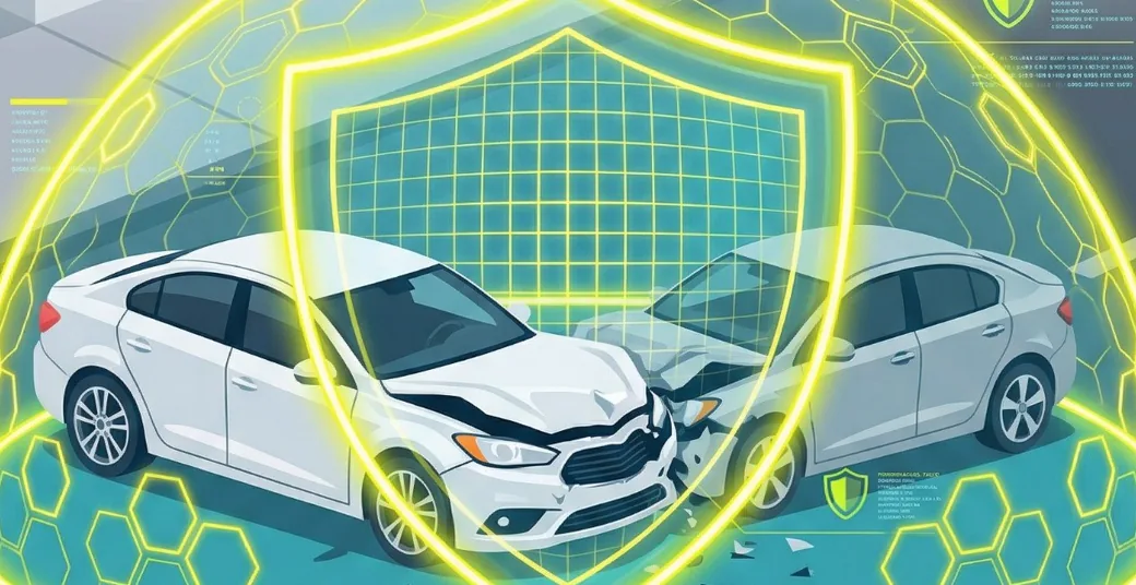 Vehículo protegido con opciones de seguros AutoGo